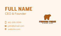 Bear Hunting Animal Business Card Image Preview