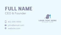 Cute Elephant Pencil  Business Card