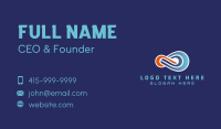Business Agency Loop Business Card