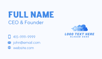 Express Tech Cloud Business Card Design