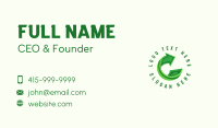 Tax Advisor Business Card example 4