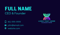 Swirl Business Card example 1
