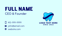 Dental Tooth Orbit Business Card