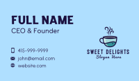 Coffee Fish Cup Business Card