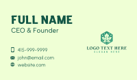 Maple Tree Leaf Business Card