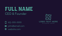 Technology Data Network Business Card