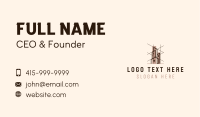Building Architecture Draftsman Business Card