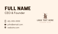 Building Architecture Draftsman Business Card