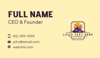 Mountain Climbing Summit Business Card Design