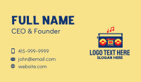 Recording Label Business Card example 4