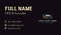 Auto Detailing Polisher Business Card Design