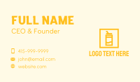Softdrink Business Card example 1
