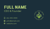 Garden Shovel Landscaping Business Card Design