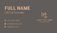 Consulting Agency Business Card example 2