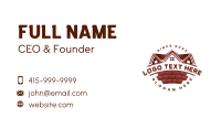 Brick House Construction Business Card