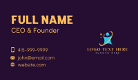 Human Star Foundation Business Card Design