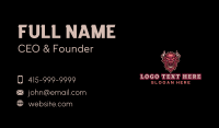 Bison Horn Gaming Business Card Design