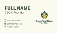 Organic Natural Kombucha Business Card