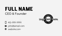 Generic Business Circle Business Card Design