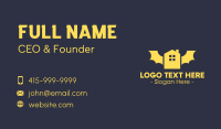 Yellow Bat House Business Card