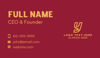 Shipping Logistics Courier Business Card