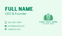 Tree Leaf House  Business Card