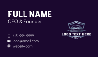 Car Detailing Automotive Business Card