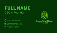 Geometric Eco Company Business Card