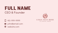 Nails Cosmetics Salon Business Card