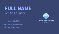 Beach Island Vacation Business Card