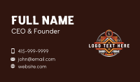 Roofing Carpentry Hammer Builder Business Card