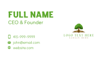 Tree Book Forest Business Card