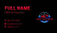 Car Wash Auto Detailing Business Card