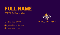 Axe Skull King Business Card