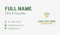 Wellness Tree Planting Business Card