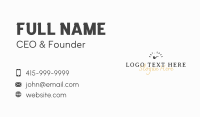 Hipster Bar Business Business Card