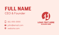 Melody Business Card example 2