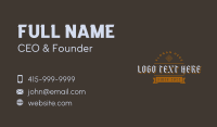 Store Classic Wordmark Business Card