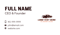 Fast Fire Car Business Card