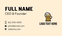 Bistro Business Card example 1