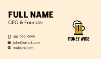 Beer Mug Bistro Business Card