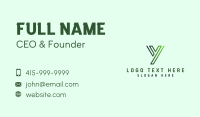 Finance Business Card example 2