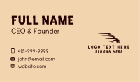 Express Transport Vehicle  Business Card