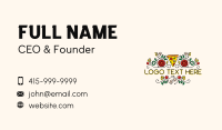 Gourmet Pizza Restaurant Business Card Design