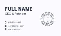 Generic Round Business  Business Card Design