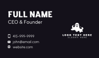 Scary Haunted Ghost Business Card