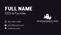 Scary Haunted Ghost Business Card Design