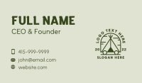 Camper Business Card example 2