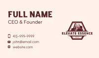 Earthwork Business Card example 1