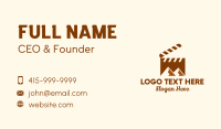 Clapperboard Business Card example 3